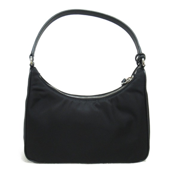 Prada Shoulder Bag Black Saffiano Nylon - Picture 1 of 9